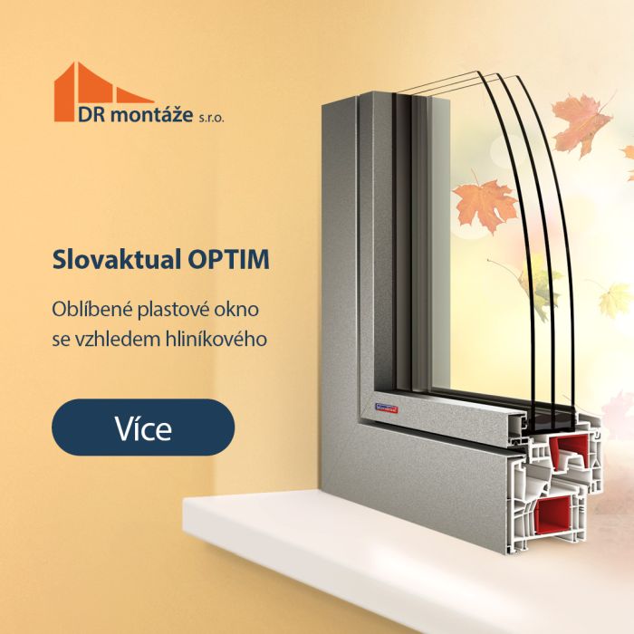 Plastové okno Slovaktual Optim